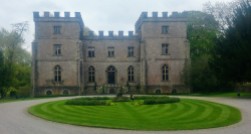 Clearwell Castle, the wedding venue.